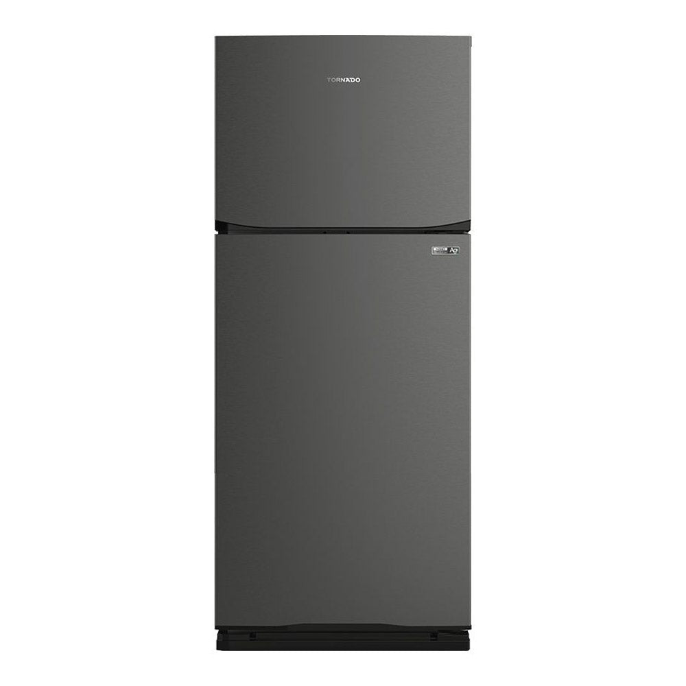 Tornado Refrigerator RF-580T-DST No Frost 450L 2 Doors - Dark Stainless
