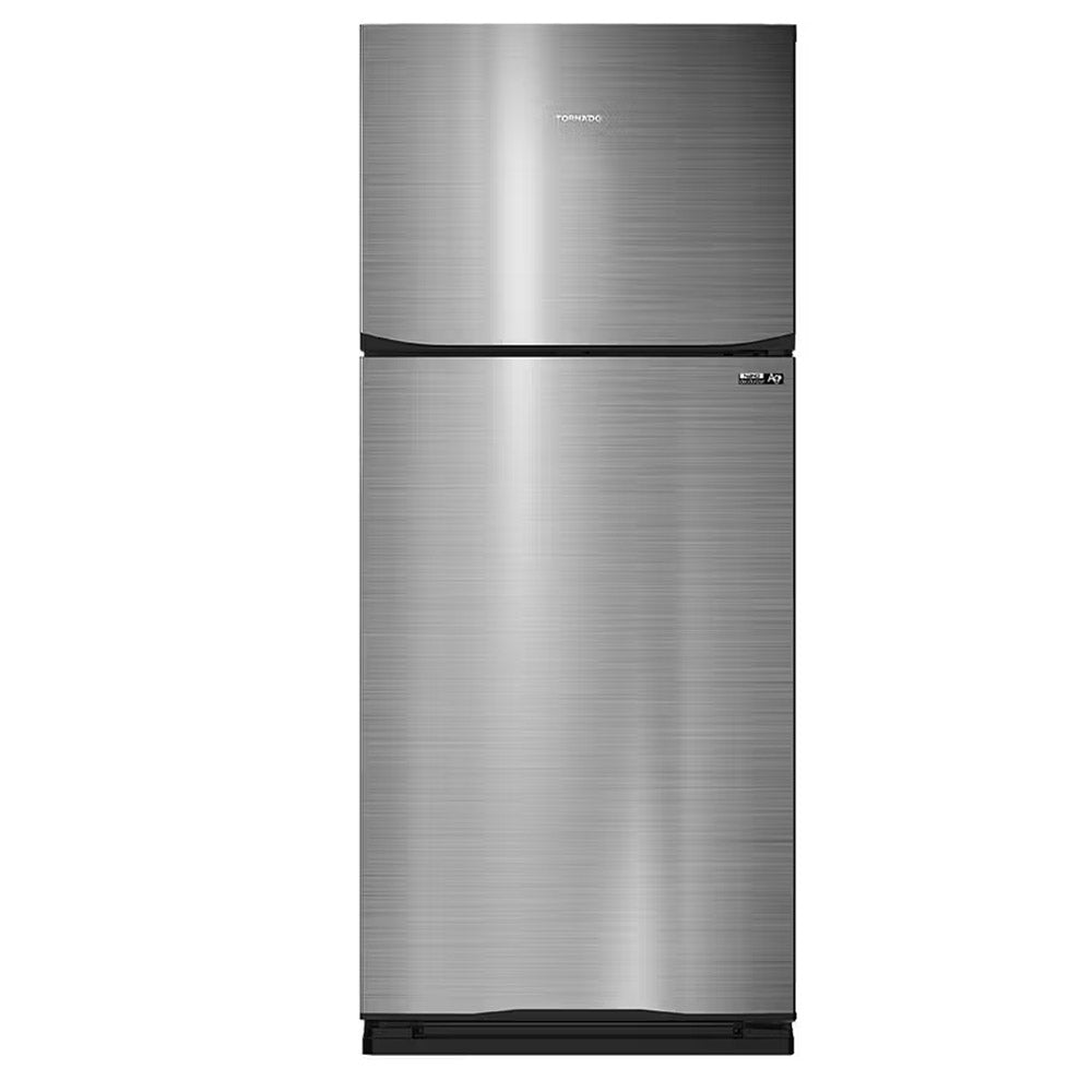 Tornado Refrigerator RF-580T-DST No Frost 450L 2 Doors - Dark Stainless