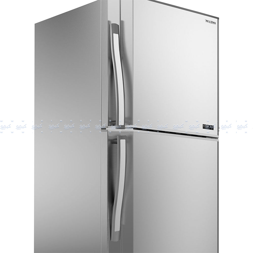 Tornado Refrigerator RF-58T-SL No Frost 450L 2 Doors - Silver