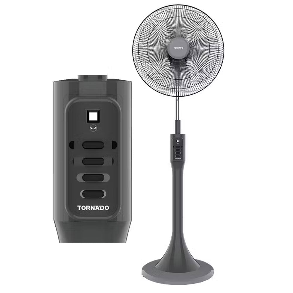 Tornado Stand Fan TSF-18MG 18 Inch - Grey