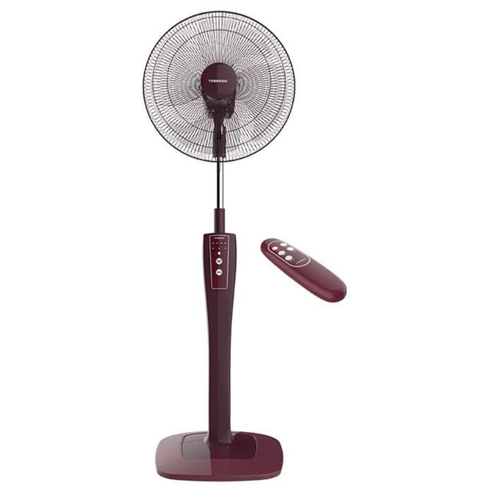Tornado Stand Fan With Remote TSF-75RED 16 Inch - Vino Red