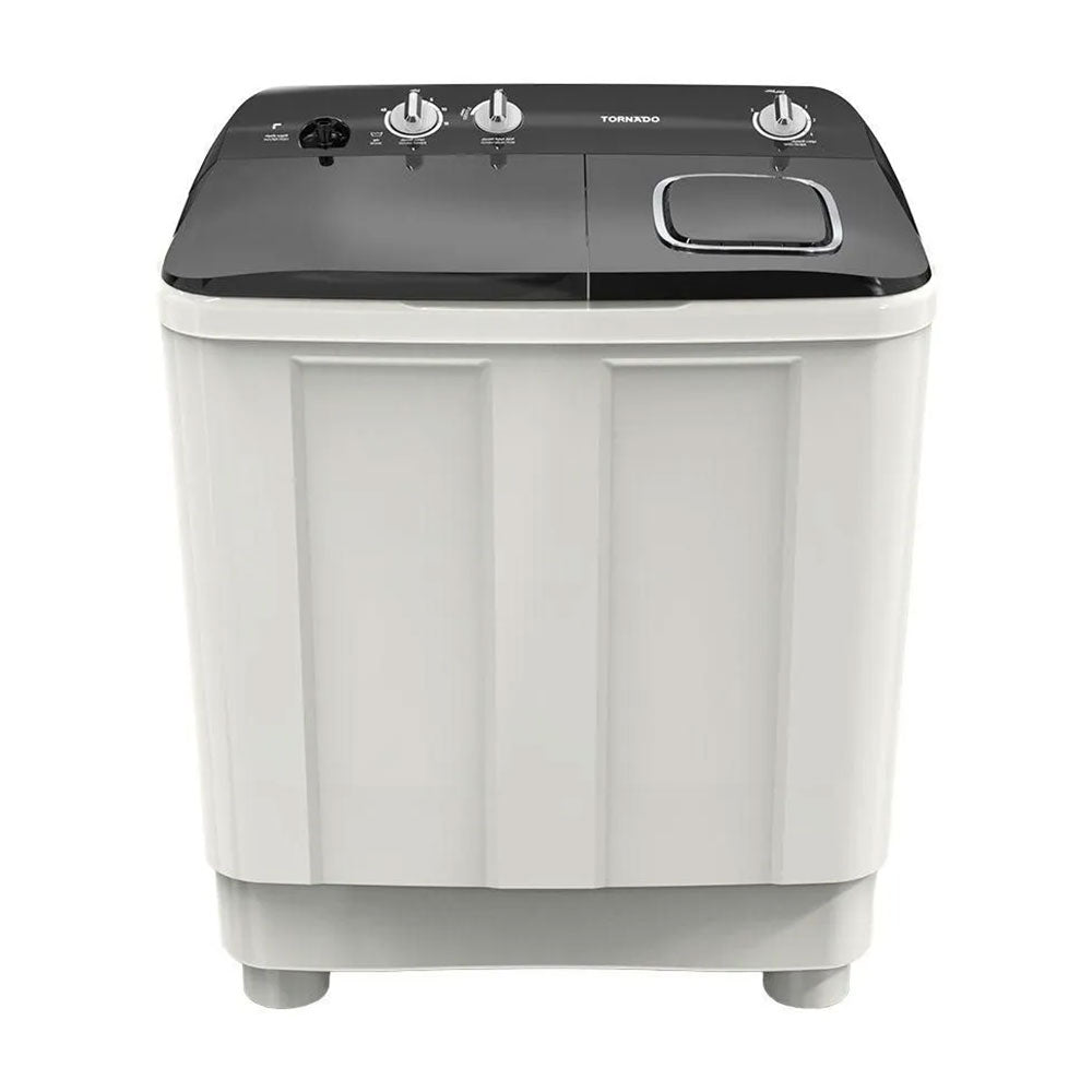 Tornado Top Load Half Automatic Washing Machine TVH-HM12TS(WK) 12Kg - White
