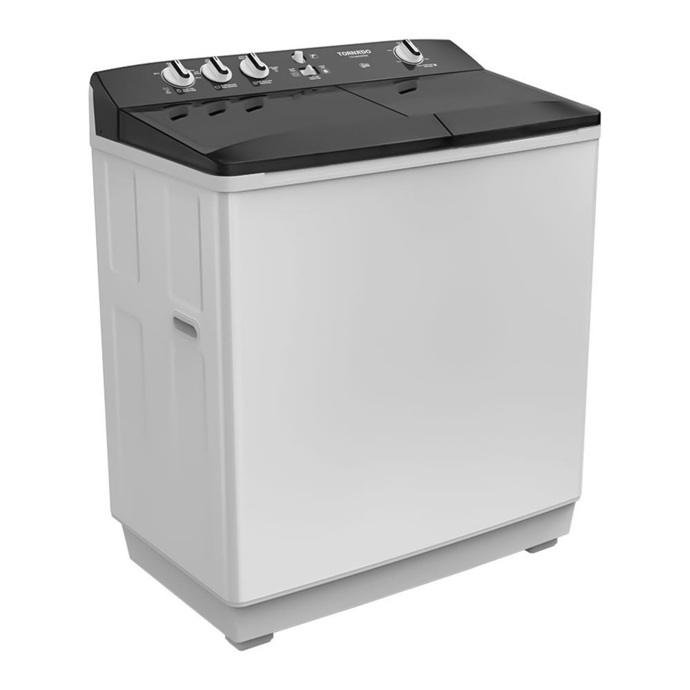Tornado Top Load Half Automatic Washing Machine TVH-HM12TS(WK) 12Kg - White