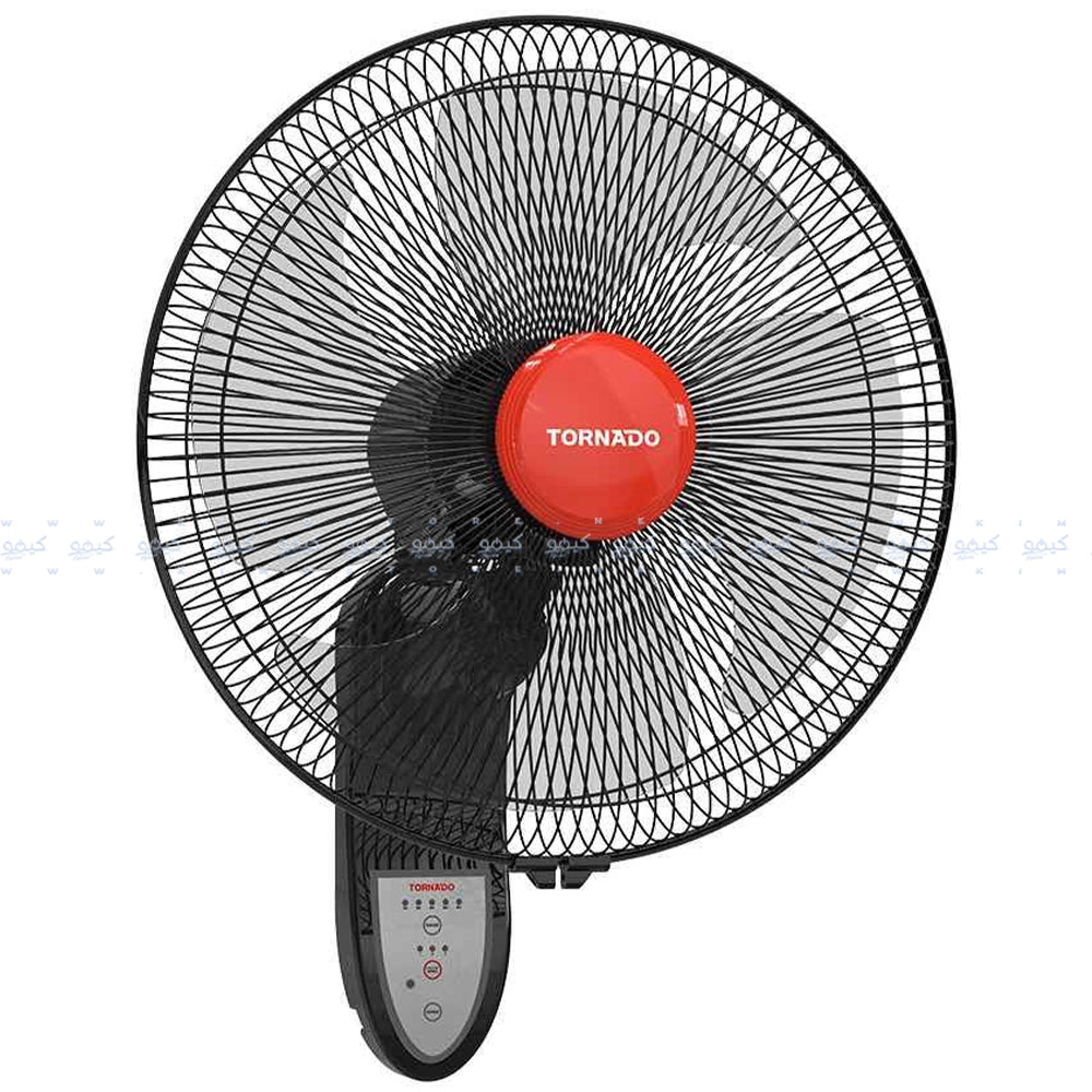 Tornado Wall Fan With Remote EPS-16R 16 Inch - Black