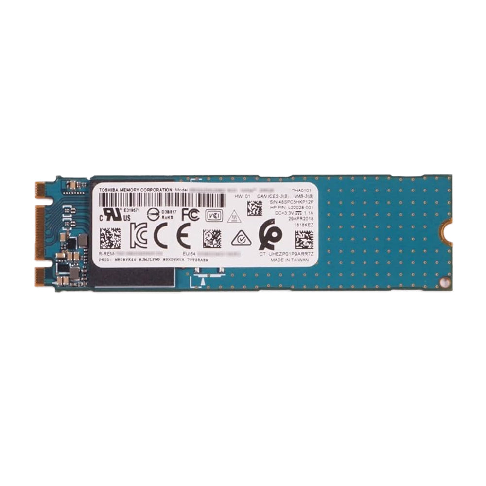 هارد درايف توشيبا 256 جيجابايت M.2 2280 SSD KSG60ZMV256G (استعمال خارج)