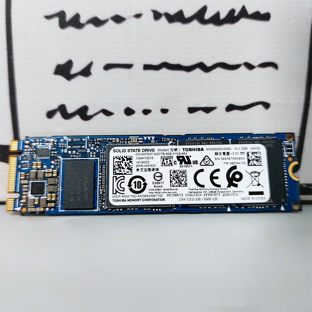 Toshiba 256GB SATA M.2 SSD 