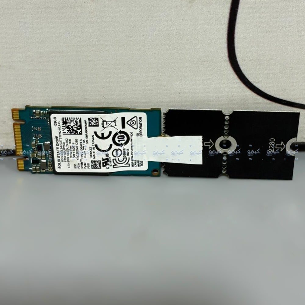 هارد درايف توشيبا 128 جيجابايت KBG30ZMT128G NVMe PCIe M.2 2242 SSD (استعمال خارج)