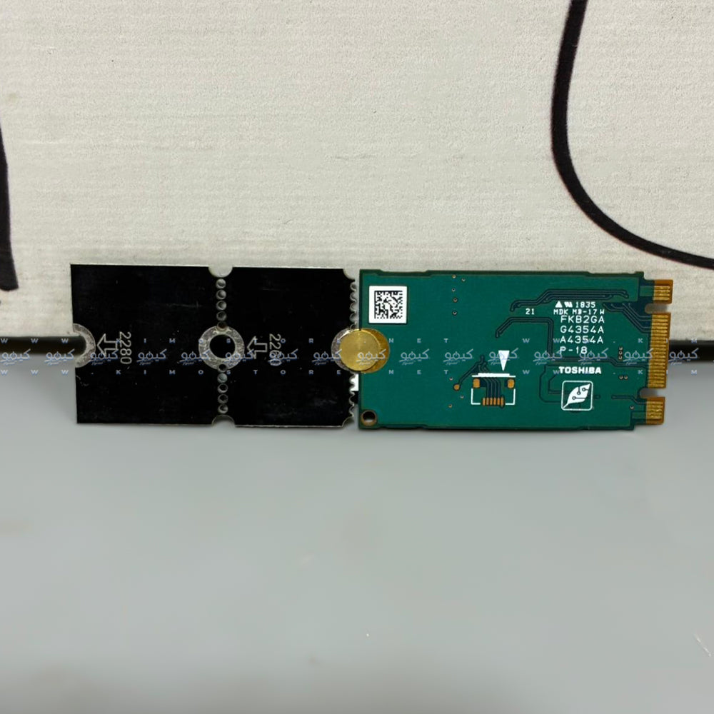 هارد درايف توشيبا 128 جيجابايت KBG30ZMT128G NVMe PCIe M.2 2242 SSD (استعمال خارج)