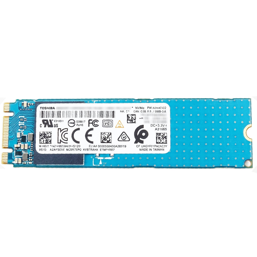هارد درايف M.2 SSD توشيبا 256 جيجابايت KBG30ZMV256G NVMe PCIe (استعمال خارج)