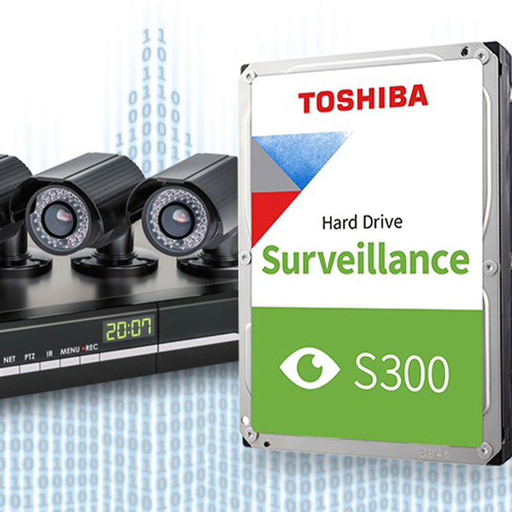 Toshiba S300 6TB 3.5 inch Surveillance Internal Hard Drive