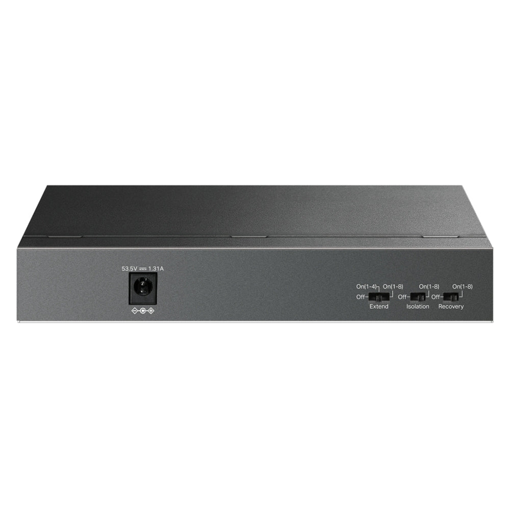 سويتش تي بي لينك 8 منافذ 100/10 ميجابت في الثانية +PoE + منفذ (RJ45) 100/10 ميجابت في الثانية LS109P Unmanaged Desktop