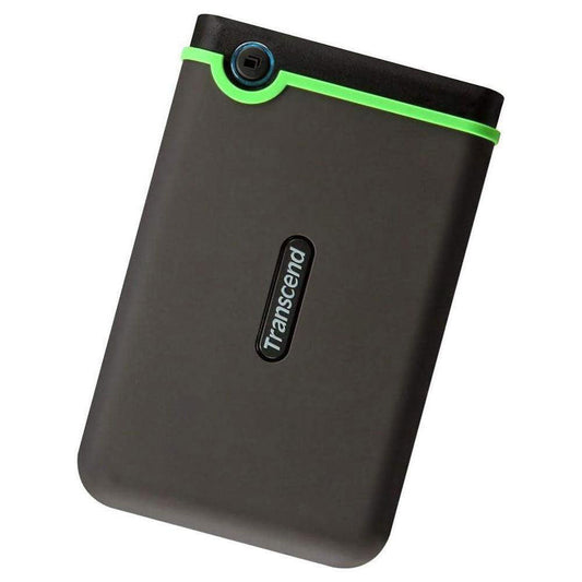 Transcend StoreJet 25M3 4TB Portable External Hard Drive - Gray