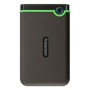 Transcend StoreJet 25M3 4TB Portable External Hard Drive - Gray