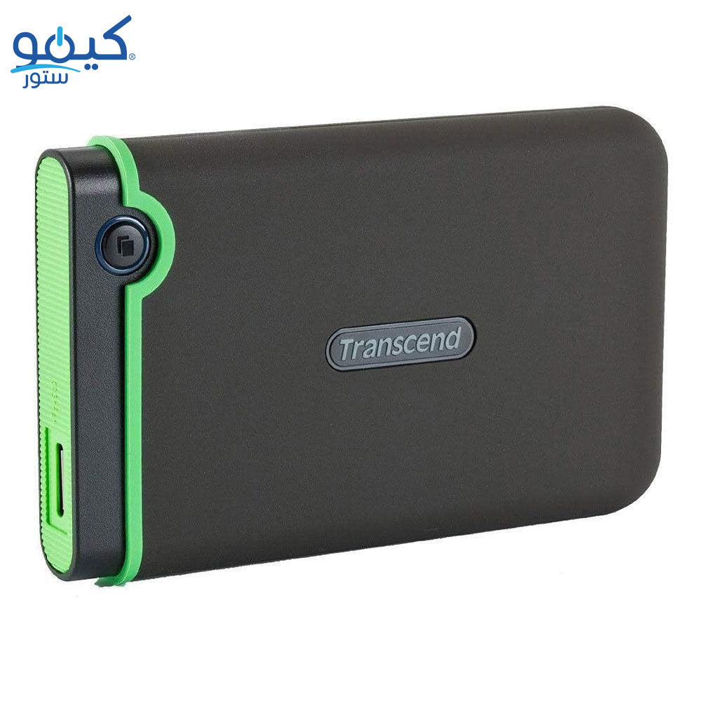 هارد درايف خارجي متنقل ترانسيند 4 تيرابايت StoreJet 25M3 - رمادي