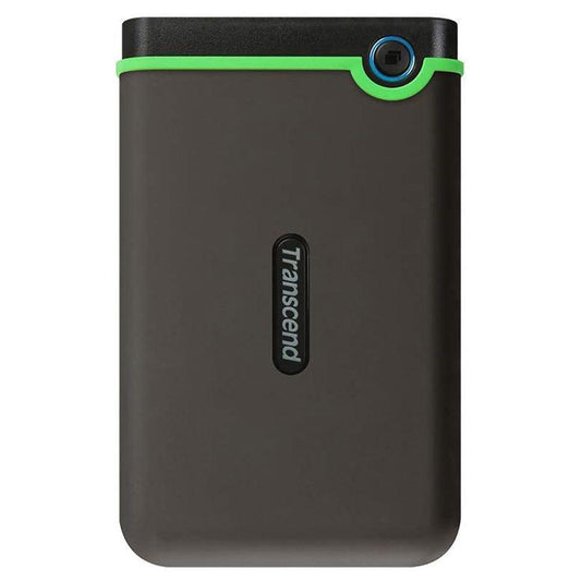 Transcend StoreJet 25M3 2TB Portable External Hard Drive - Iron Gray