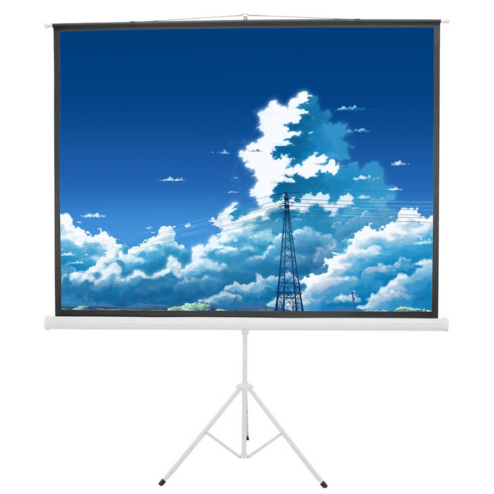 Tripod Projector Screen 244x244 cm