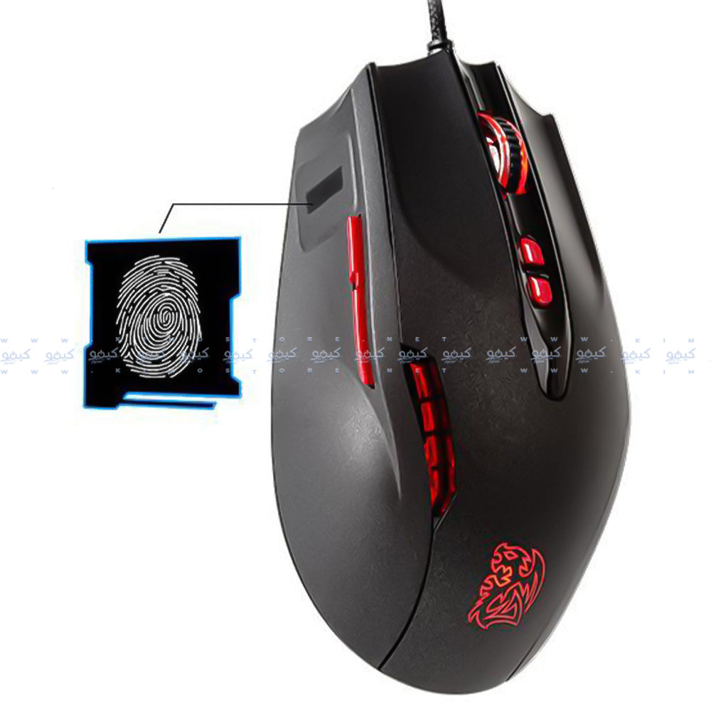 Tt eSPORTS Black FP Wired Gaming Mouse 5700Dpi