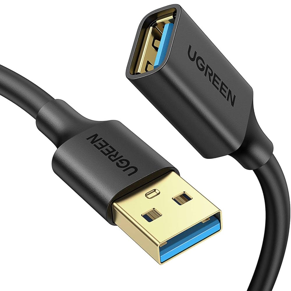 Ugreen 10368 USB Extension Cable 1m - Black