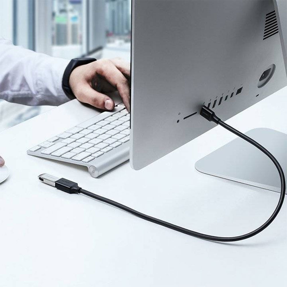 كابل تمديد USB يوجرين 2 متر 10373 - أسود