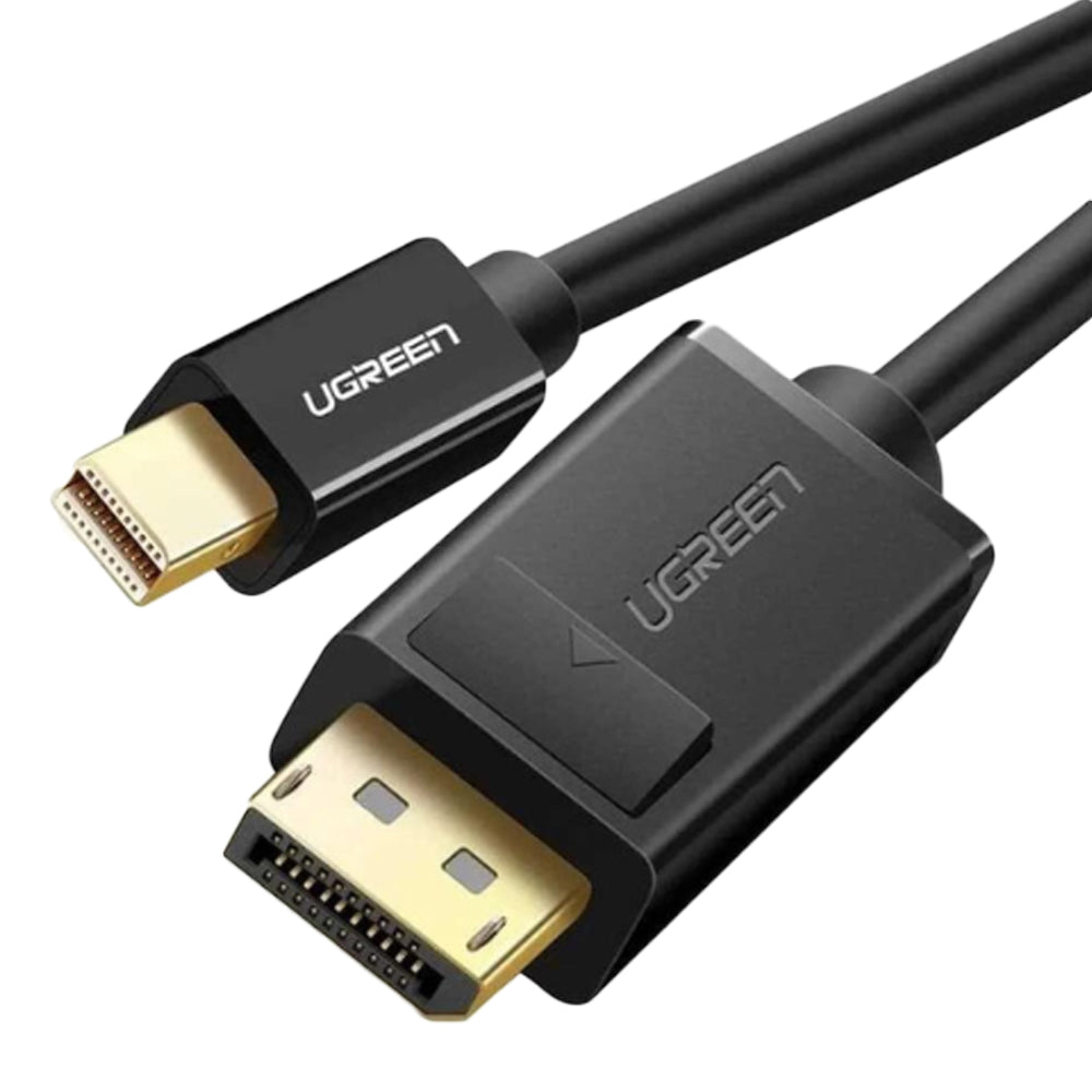 كابل محول ميني DisplayPort الى DisplayPort يوجرين 1.5 متر 10477 - أسود