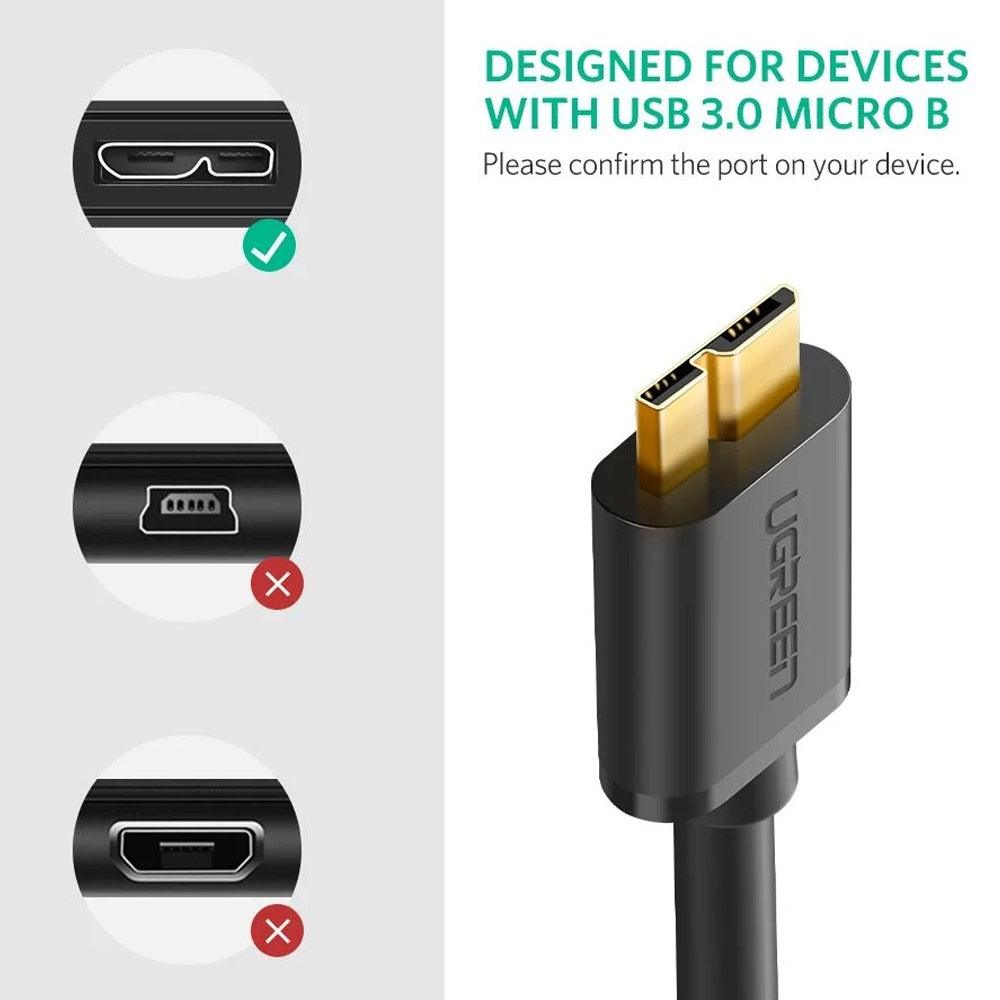 Ugreen 10841 USB To USB Micro-B Cable 1m