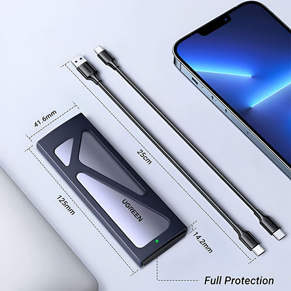 Ugreen 10902 M.2 NVMe Mobile Rack Type-C | Kimo Store