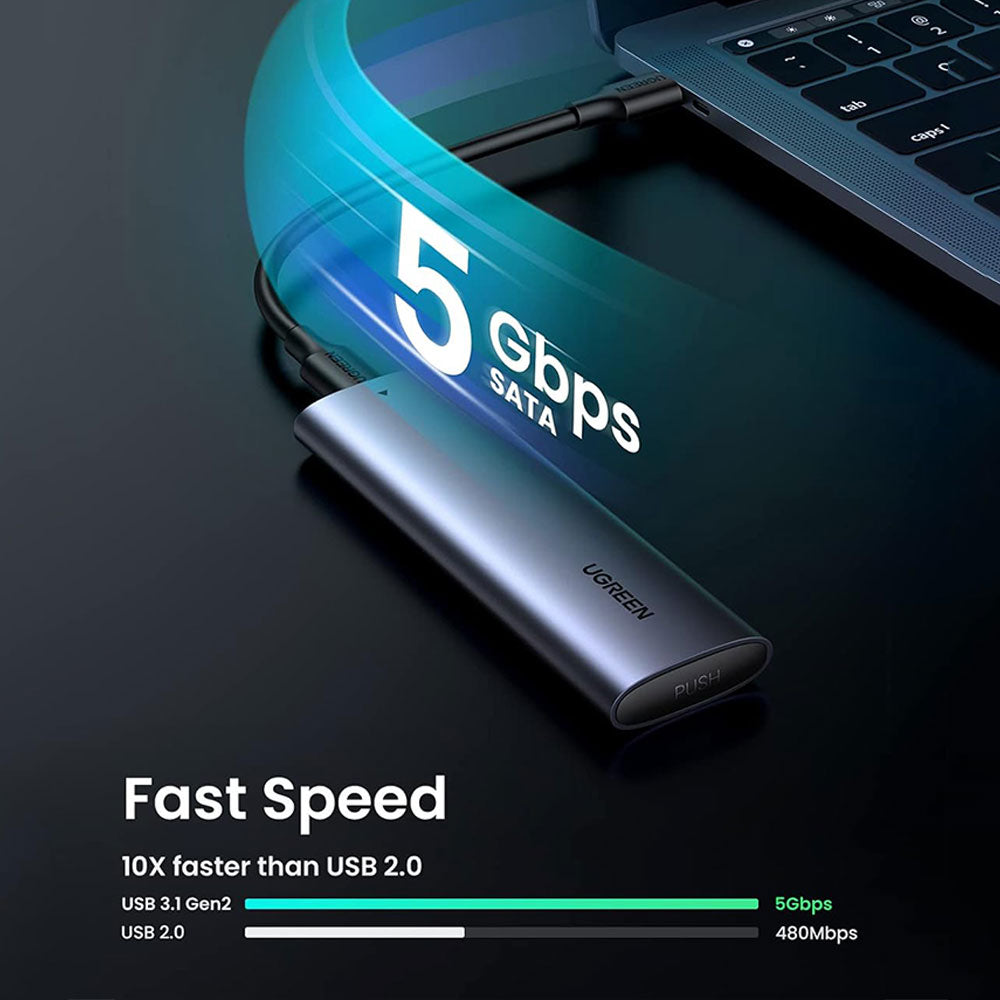 موبايل راك يوجرين M.2 SATA NGFF تايب سي 10903 