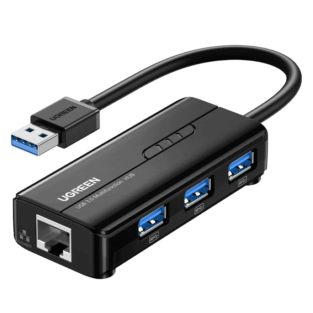 Ugreen 20265 4in1 USB 3.0 HUB 3 Port With Ethernet