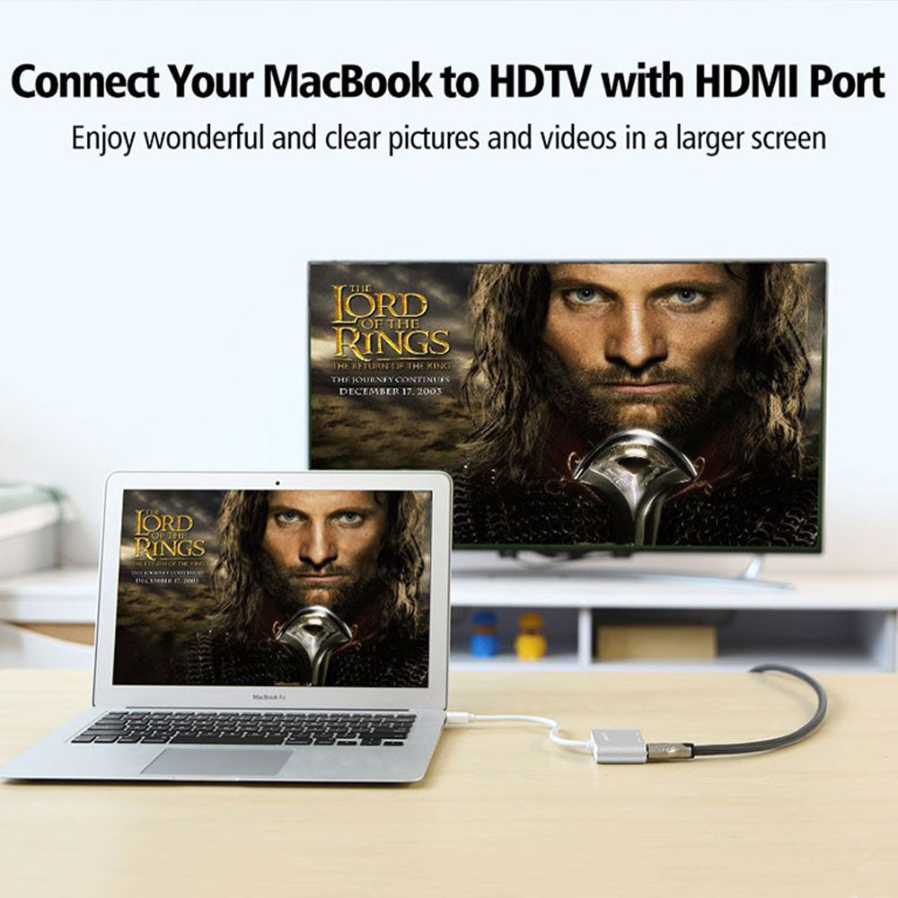 محول ميني Display إلي HDMI + VGA يوجرين 20421 