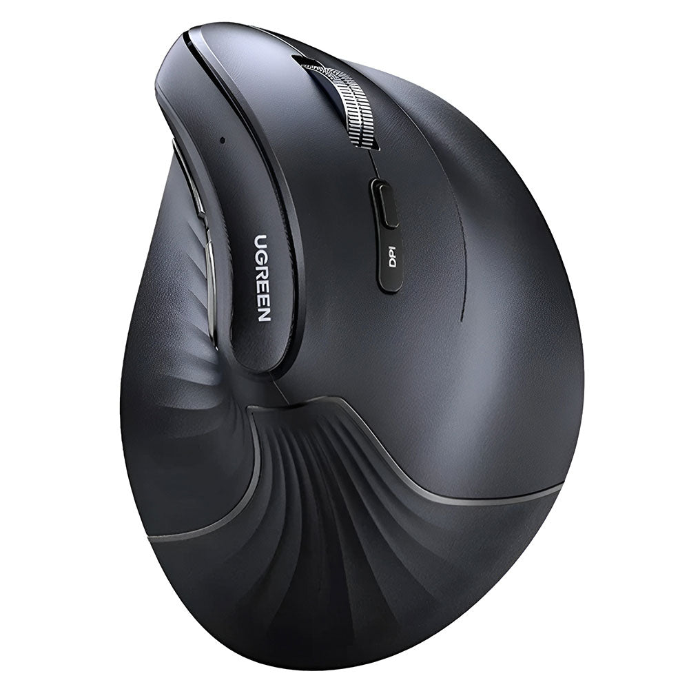 Ugreen 25444 Vertical Ergonomic Dual Mode Bluetooth Wireless Mouse 