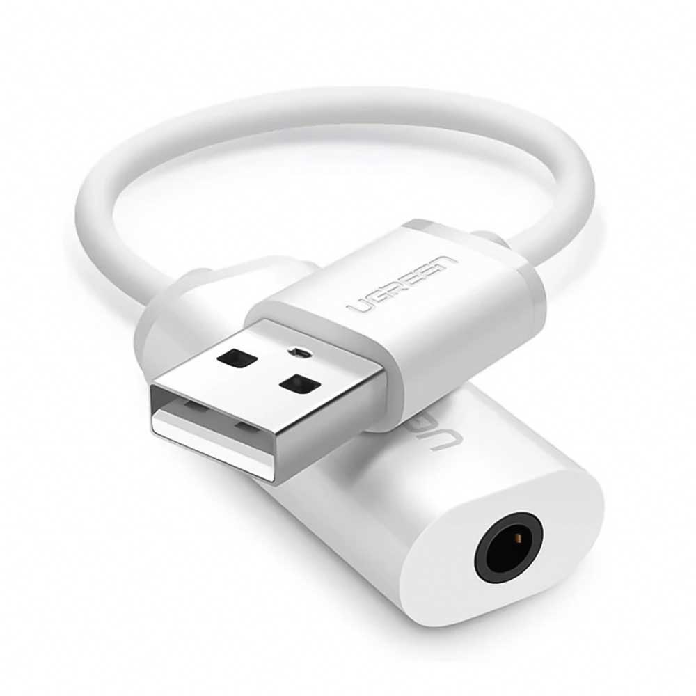 محول USB ذكر إلي 3.5 ملم صوت أنثي يوجرين 30712