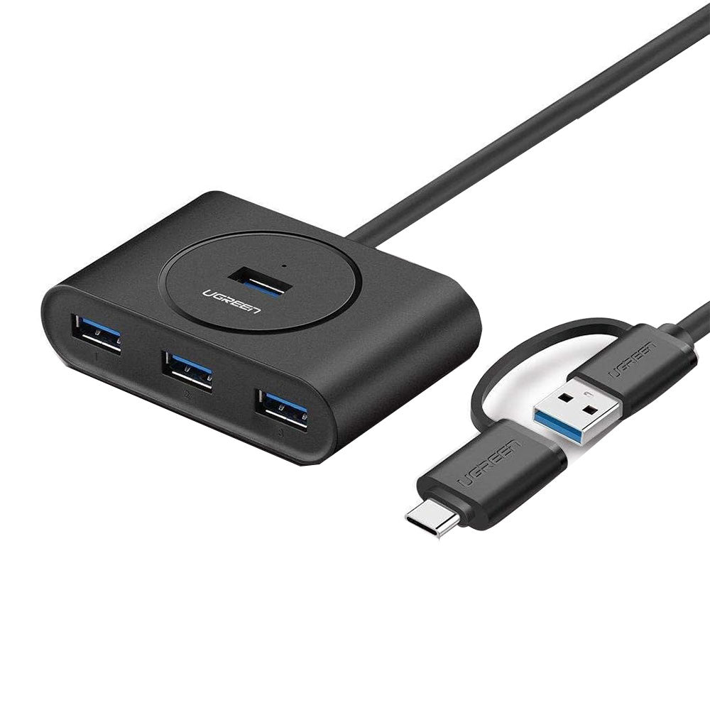Ugreen 40850 4in2 Type-C + USB 3.0 HUB 4 Ports