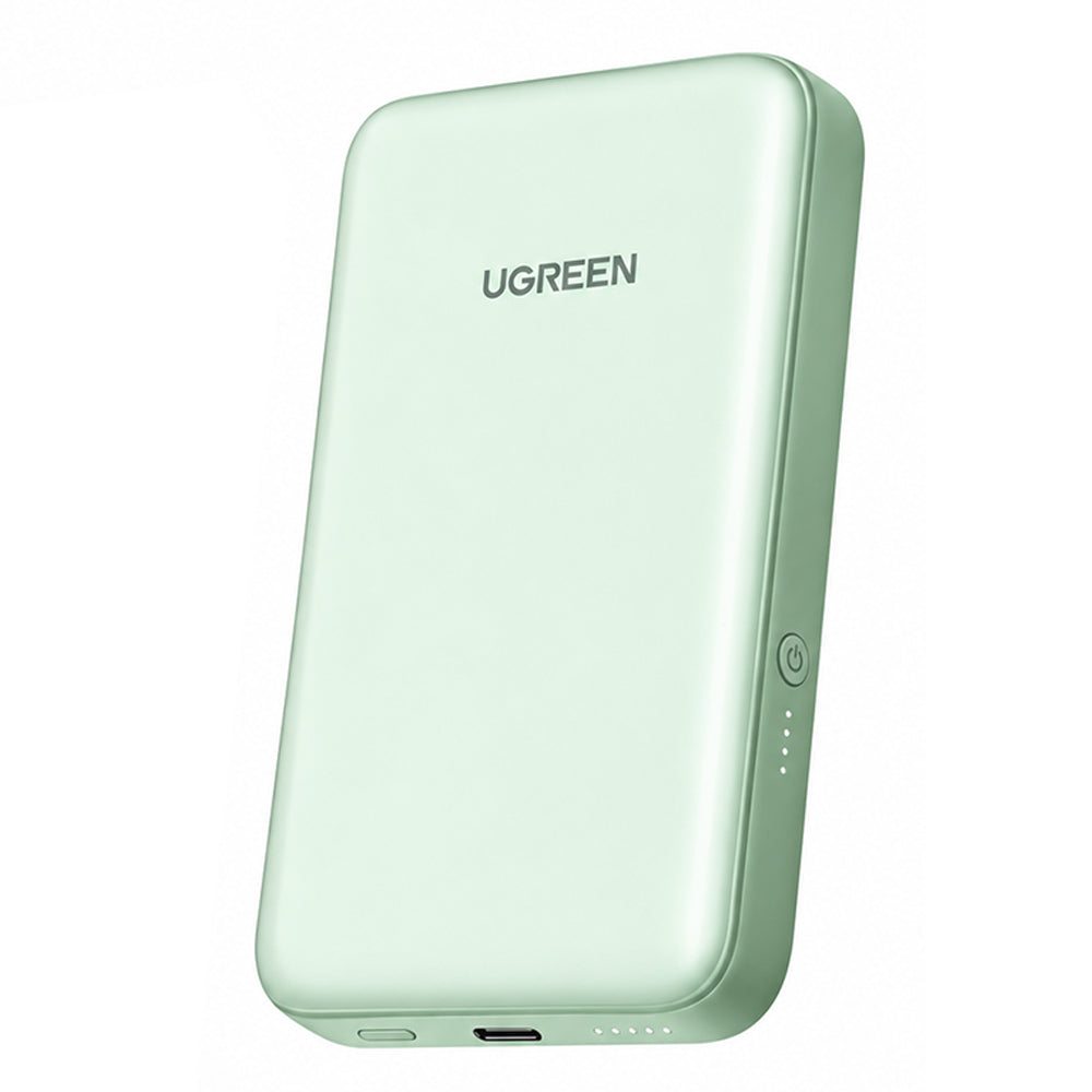 Ugreen 45359 Magnetic Wireless Power Bank Type-C 20W Fast Charging 10000mAh - Green