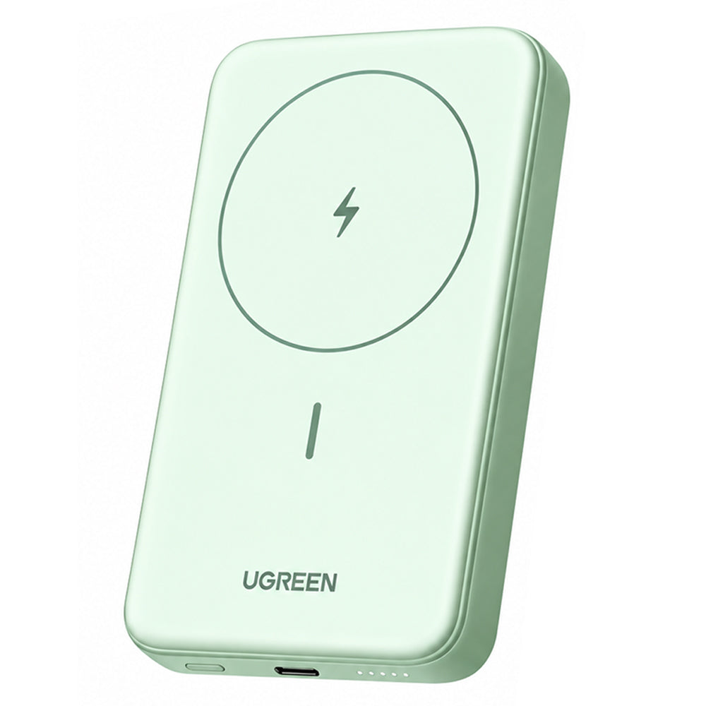 Ugreen 45359 Magnetic Wireless Power Bank Type-C 20W Fast Charging 10000mAh - Green