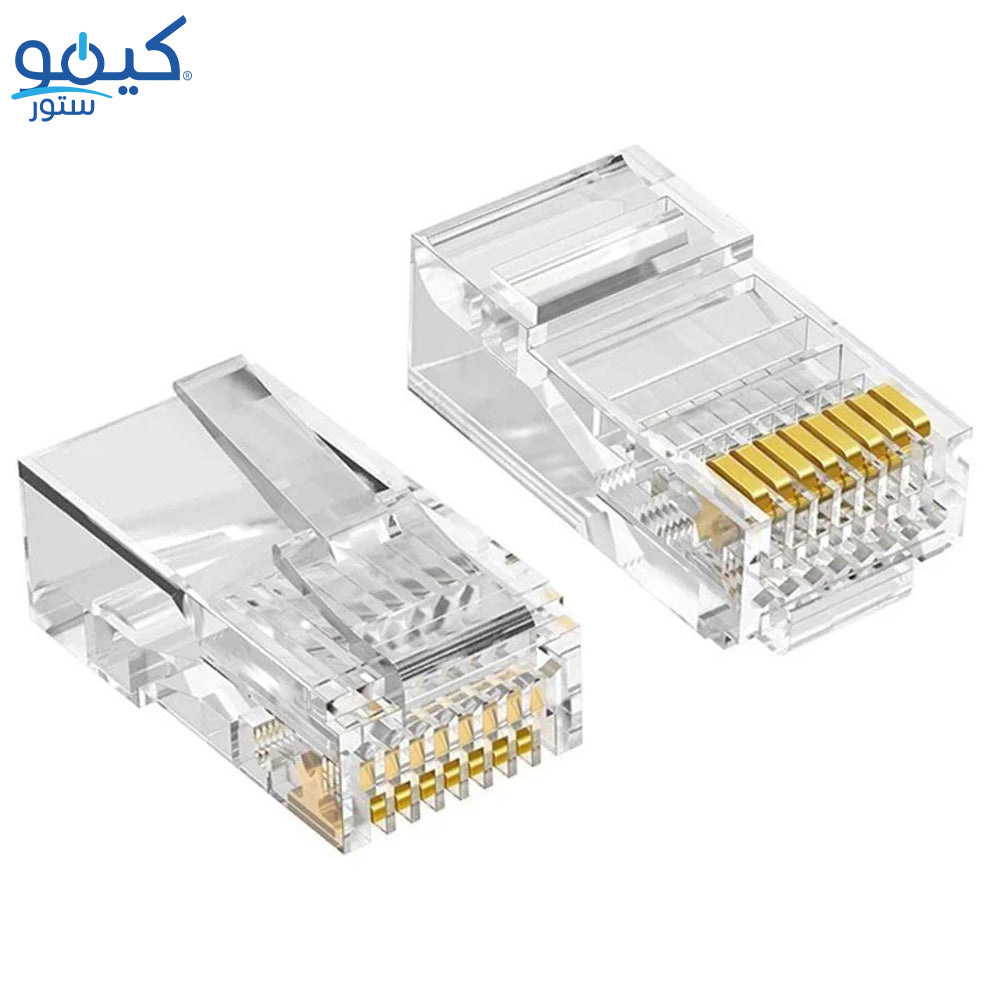 Ugreen 50246 Plastic RJ45 Cat5/ Cat5e UTP (100 Pcs)
