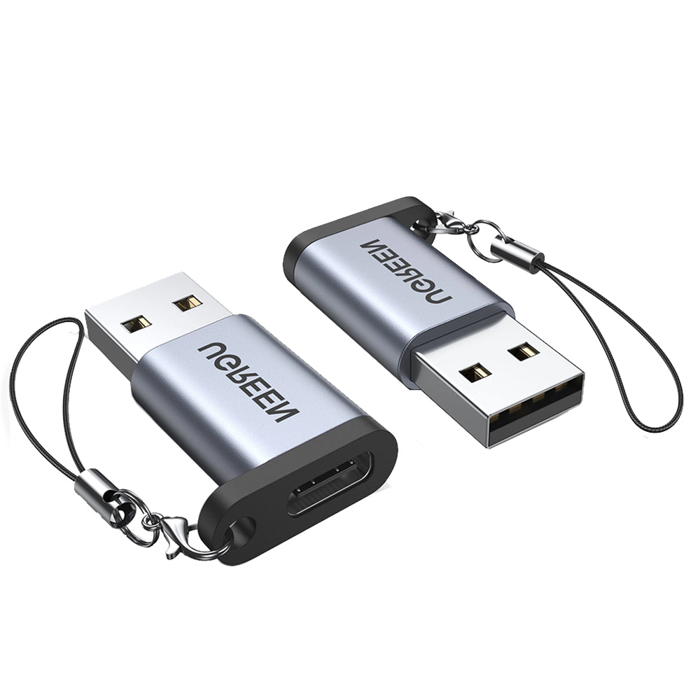 Ugreen 50533 USB 3.0 To Type-C Converter - Gray