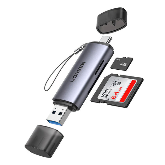 Ugreen 50706 2in1 Type-C + USB Multifunction OTG Card Reader