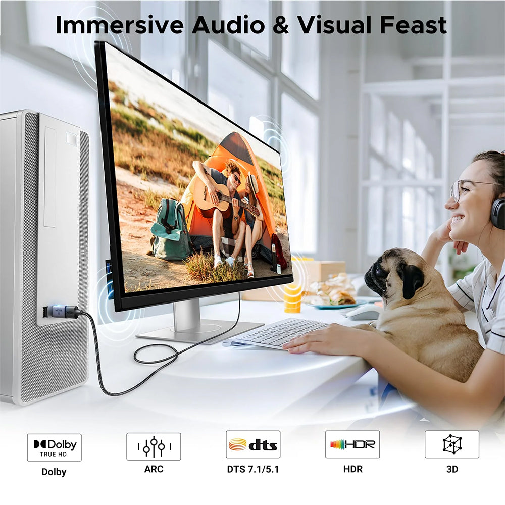 محول Displayport الى HDMI يوجرين 4K 55935