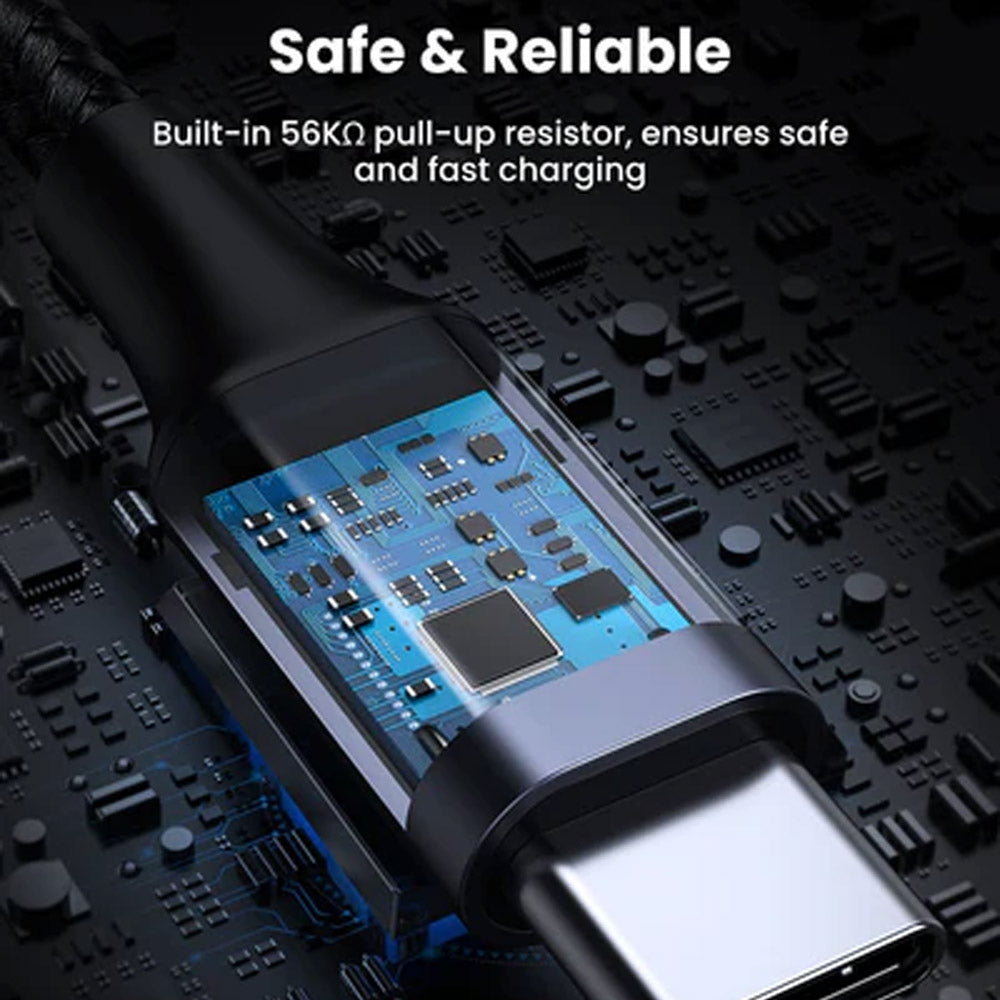Ugreen 60408 USB To Type-C Cable 3A Fast Charging 3m - Space Gray