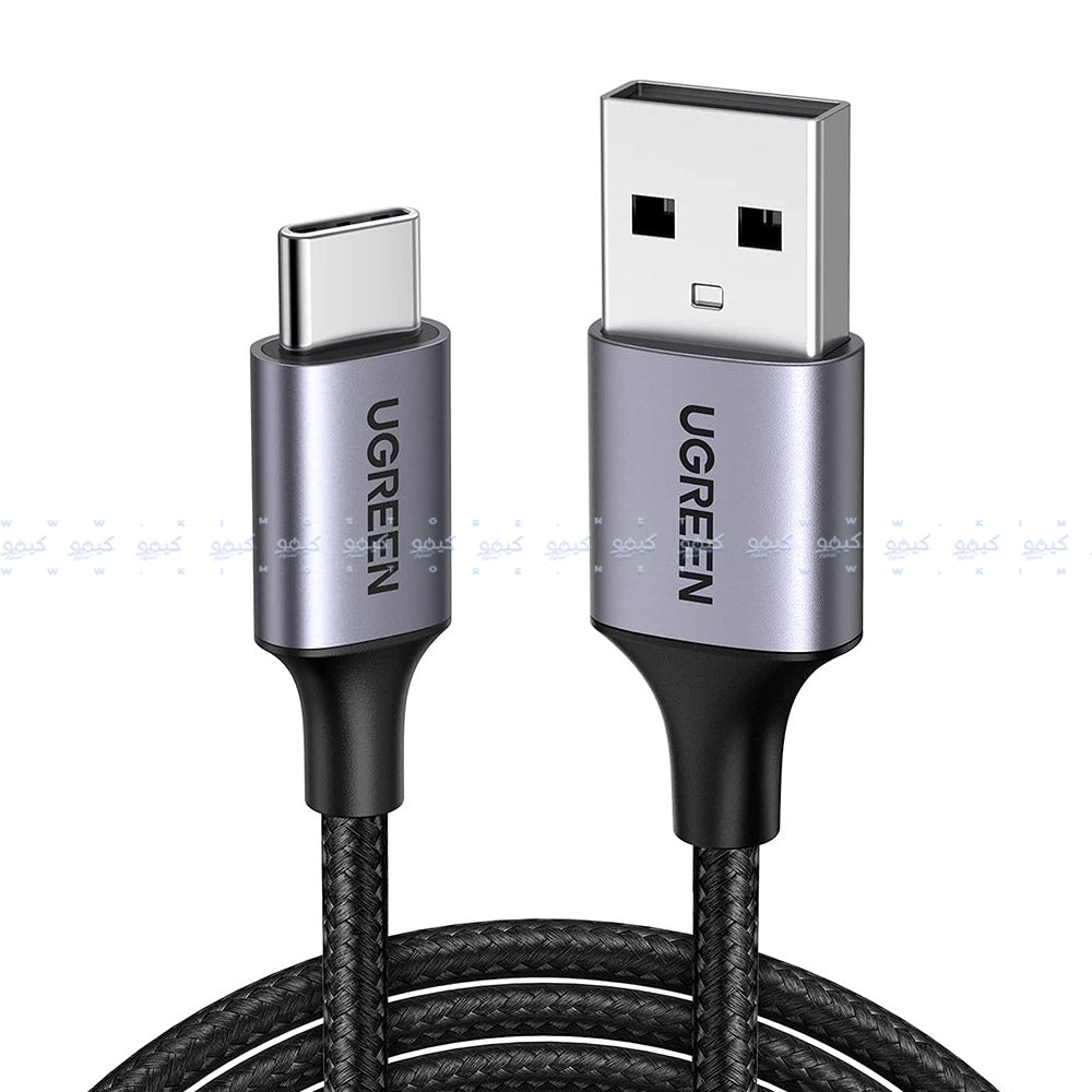 Ugreen 60408 USB To Type-C Cable 3A Fast Charging 3m - Space Gray