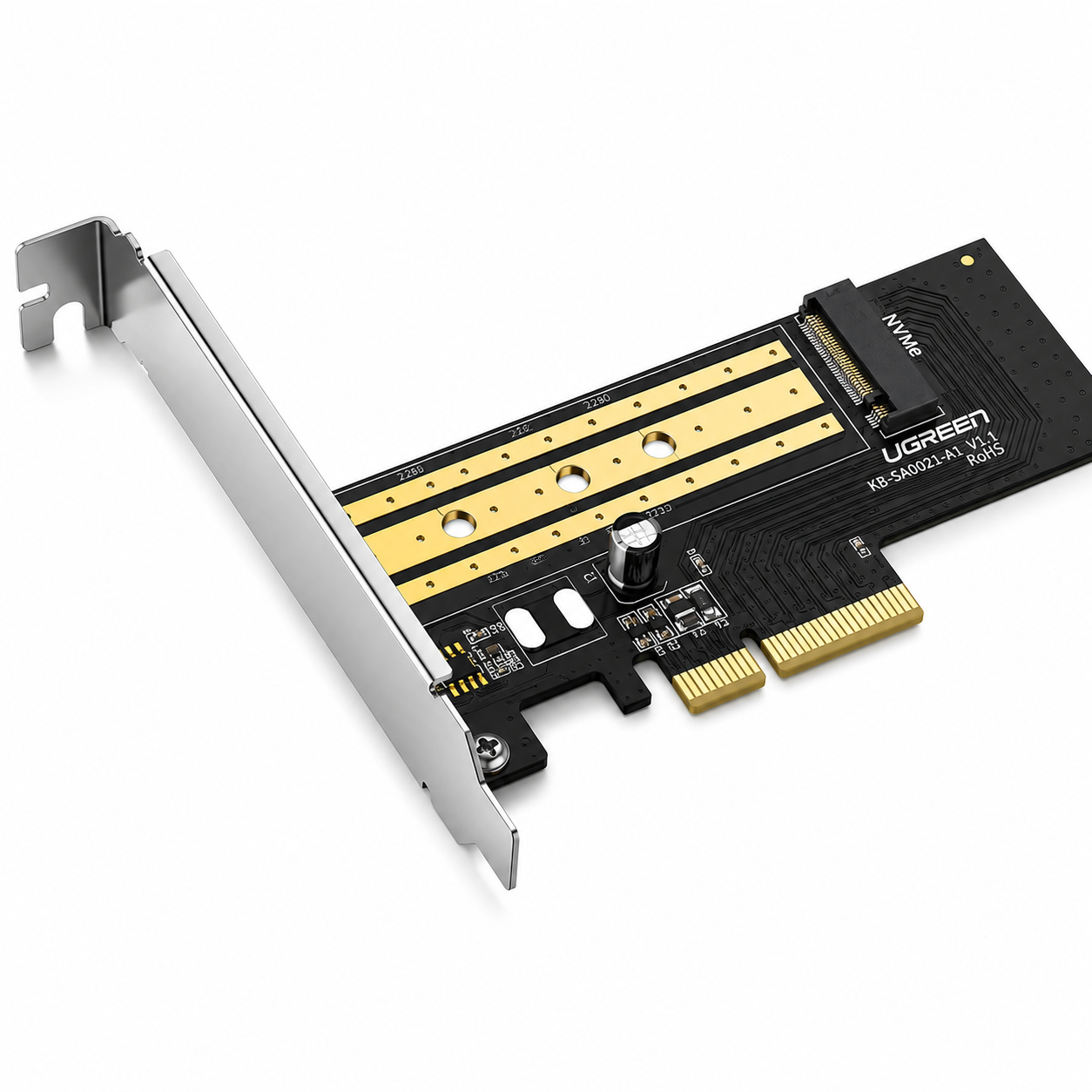 Ugreen 70503 M.2 NVMe To PCI Express 3.0 x4 Expansion Adapter Card