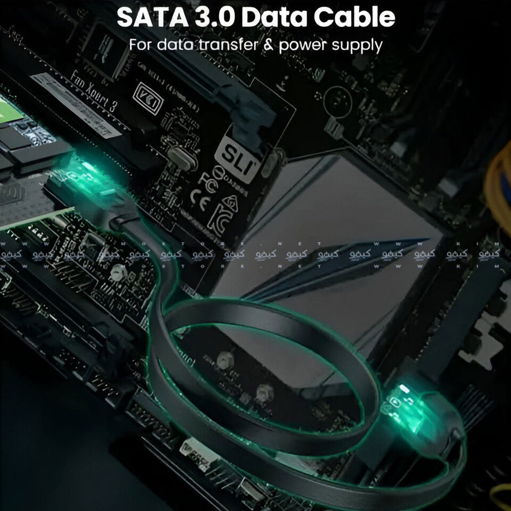 بطاقة محول M.2 NVMe + M.2 SATA الى PCI Express 3.0 x4 يوجرين 70504 