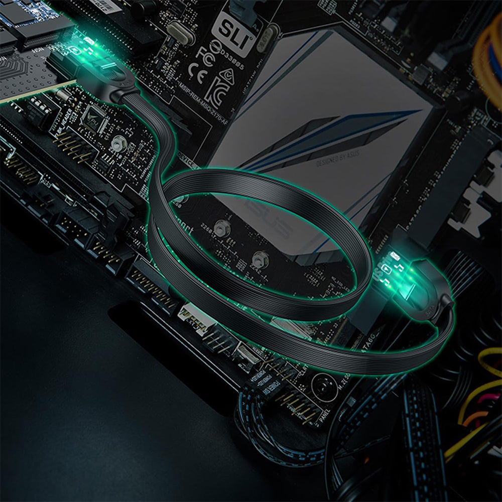 بطاقة محول M.2 NVMe + M.2 SATA الى PCI Express 3.0 x4 يوجرين 70504 