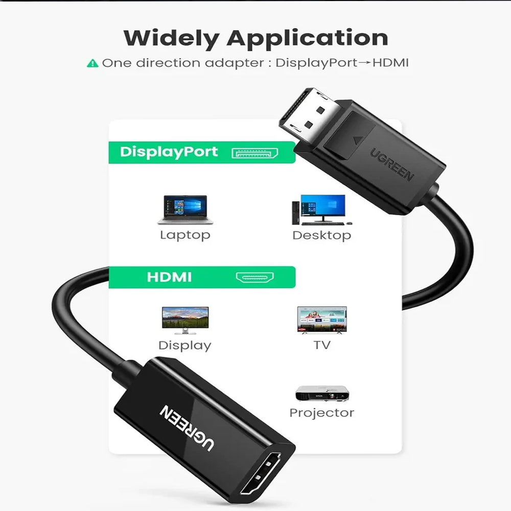 محول DisplayPort ذكر الى HDMI انثي 70694