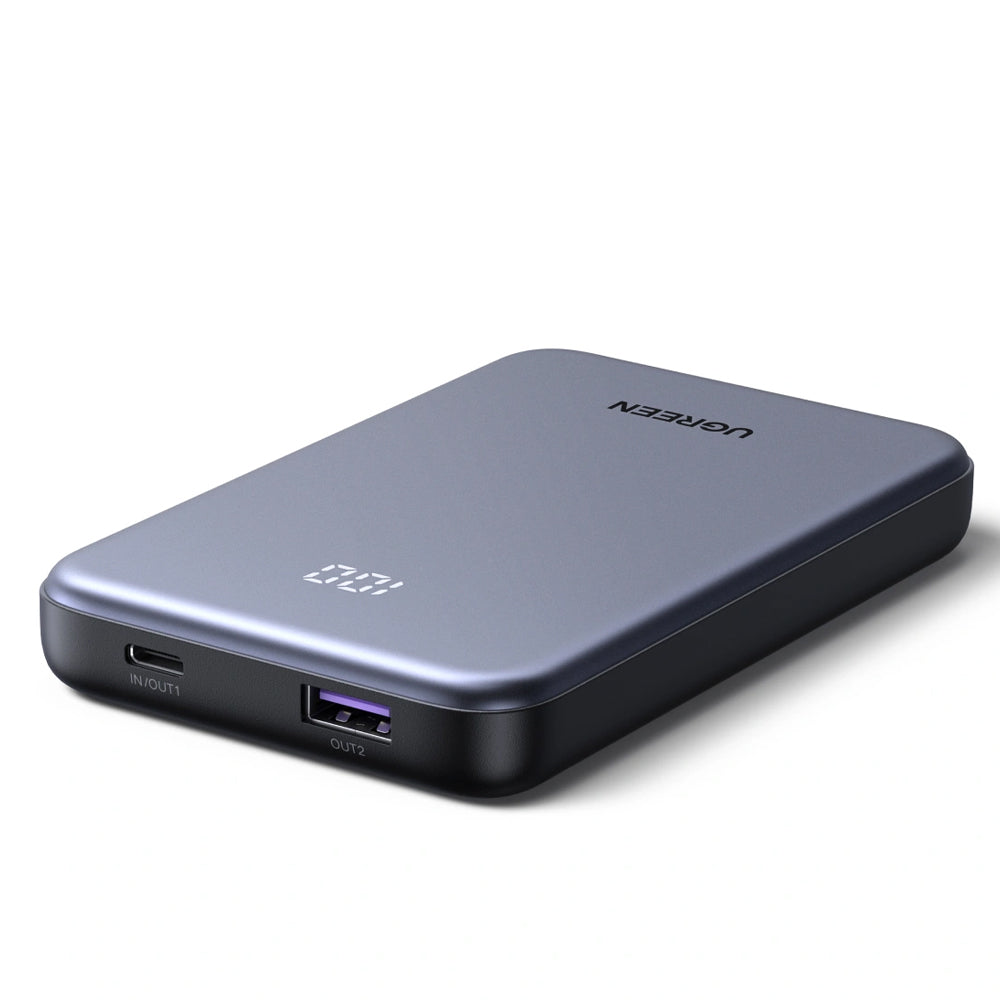 Ugreen 75131B Power Bank USB + Type-C 20W Fast Charging 10000mAh - Black