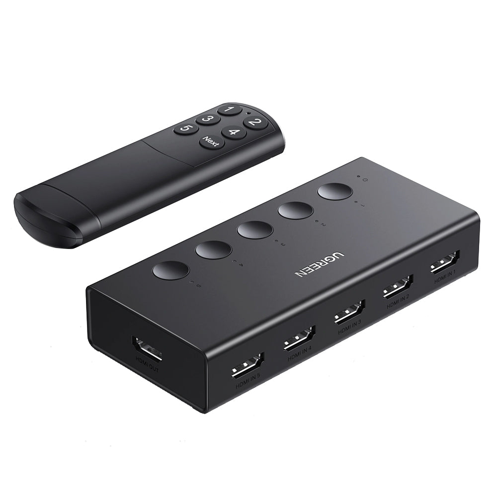 Ugreen 90512 HDMI Switch 5 Ports