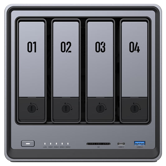 Ugreen NASync DXP4800 25372B 4-Bay Storage NAS Enclosure