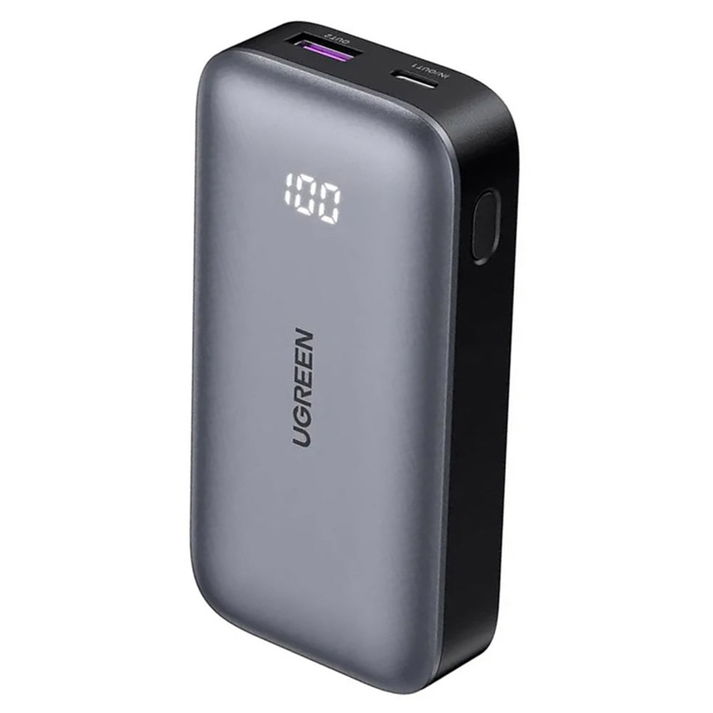 Ugreen Nexode 25185 Power Bank USB + Type-C 30W Fast Charging 10000mAh - Black