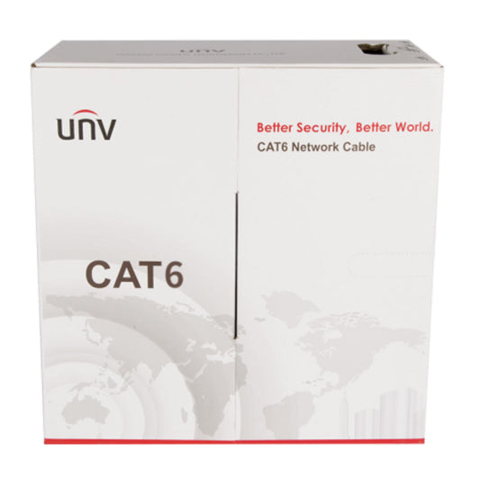 Uniview CAB-LC3100B-E2-IN Network Cable 305m Cat6 UTP - Orange