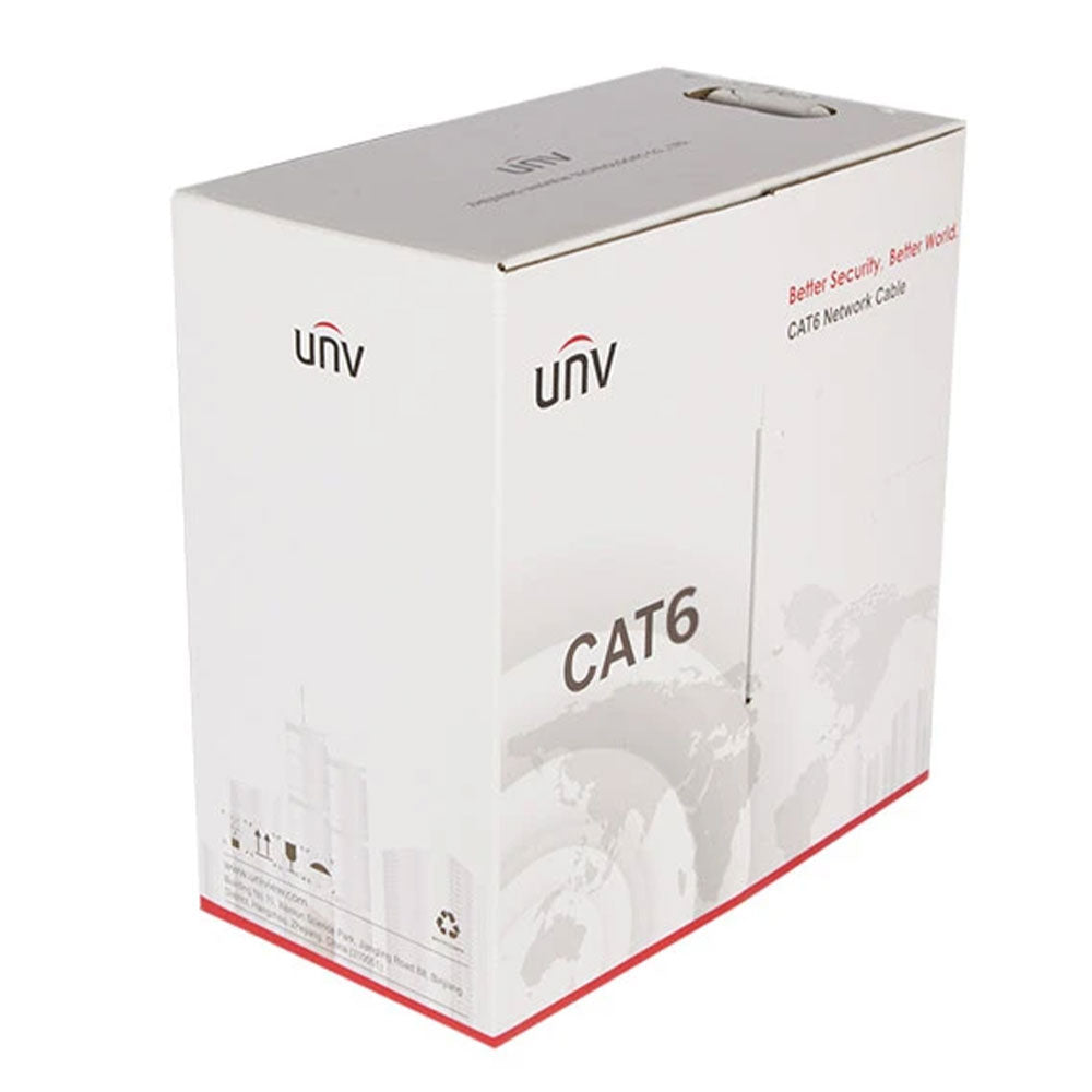 Uniview CAB-LC3100B-E2-IN Network Cable 305m Cat6 UTP - Orange